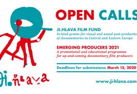 NABÓR NA JI.HLAVA FILM FUND I EMERGING PRODUCERS 2021