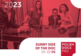 POLISH DOCS PRO DELEGATION AND STAND AT THE SUNNY SIDE OF THE DOC 2023