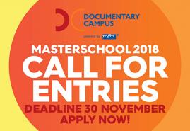 PRZEDŁUŻONY NABÓR NA DOCUMENTARY CAMPUS MASTERSCHOOL 2018