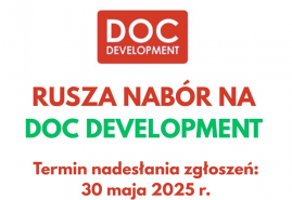RUSZA NABÓR NA  DOC DEVELOPMENT I PIERWSZY FILM!
