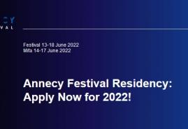 RUSZYŁ NABÓR NA ANNECY FESTIVAL RESIDENCY