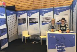 POLISH SHORTS STAND IN CLERMONT-FERRAND
