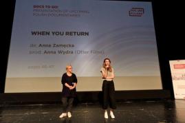   Anna Wydra (Otter Films), Anna Zamęcka - "When you return"