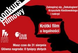 "KRÓTKI FILM O LEGALNOŚCI" - KONKURS NA SPOT
