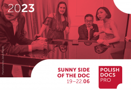 POLISH DOCS PRO DELEGATION AND STAND AT THE SUNNY SIDE OF THE DOC 2023
